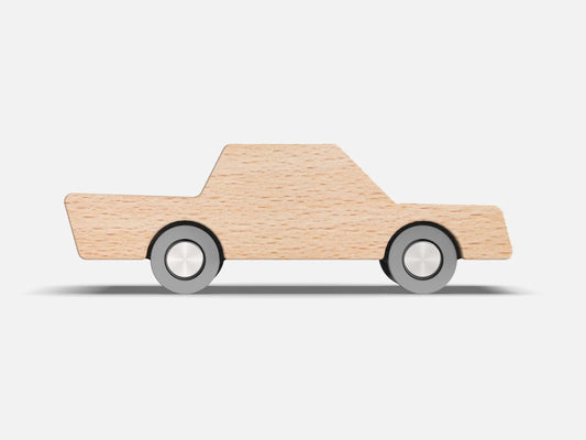 Waytoplay | Back & Forth Car | Hout/Naturel